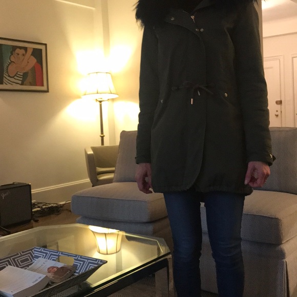 SAGE Collective Jackets & Blazers - Women’s SAGE coat with fur hood /fur lining